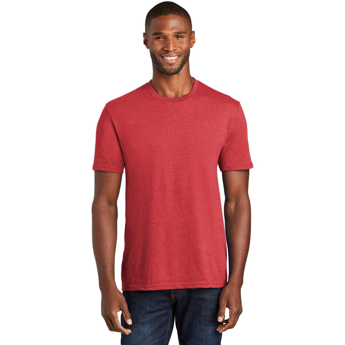 no-logo Port & Company Fan Favorite Blend Tee-Regular-Port & Company-Thread Logic