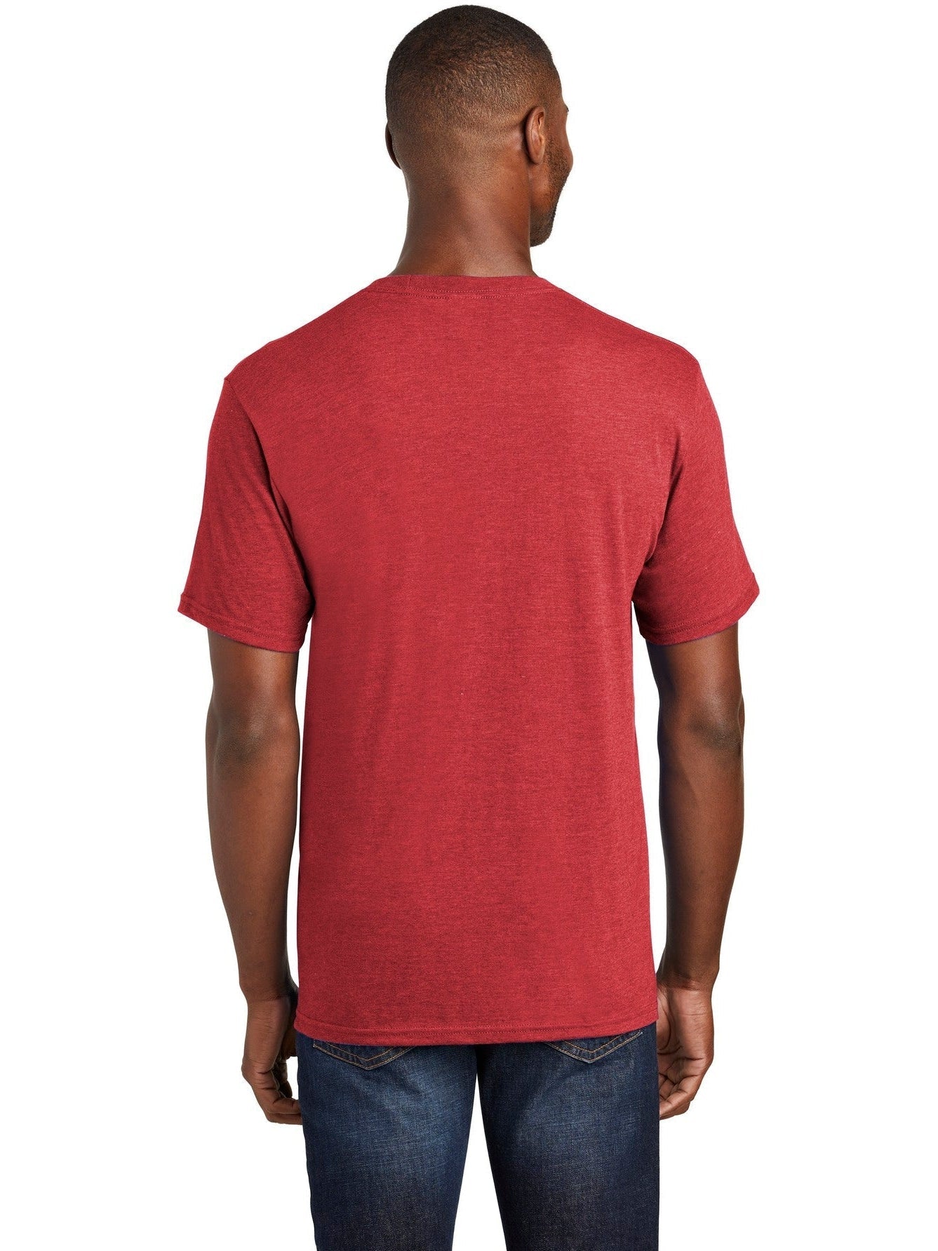 no-logo Port & Company Fan Favorite Blend Tee-Regular-Port & Company-Thread Logic