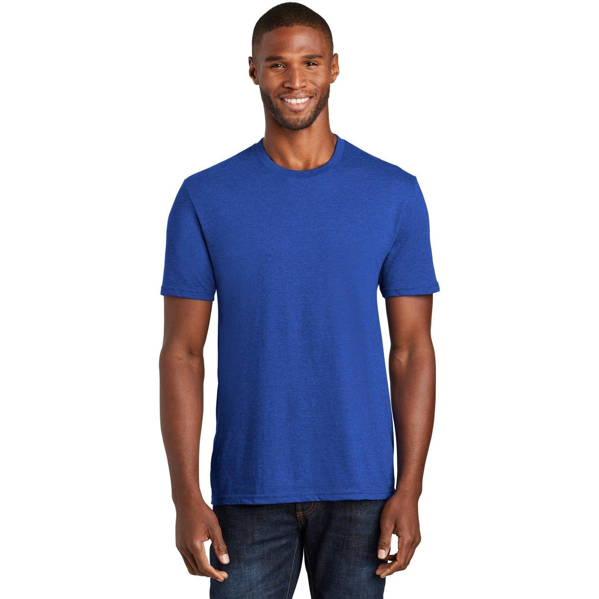 no-logo Port & Company Fan Favorite Blend Tee-Regular-Port & Company-Thread Logic