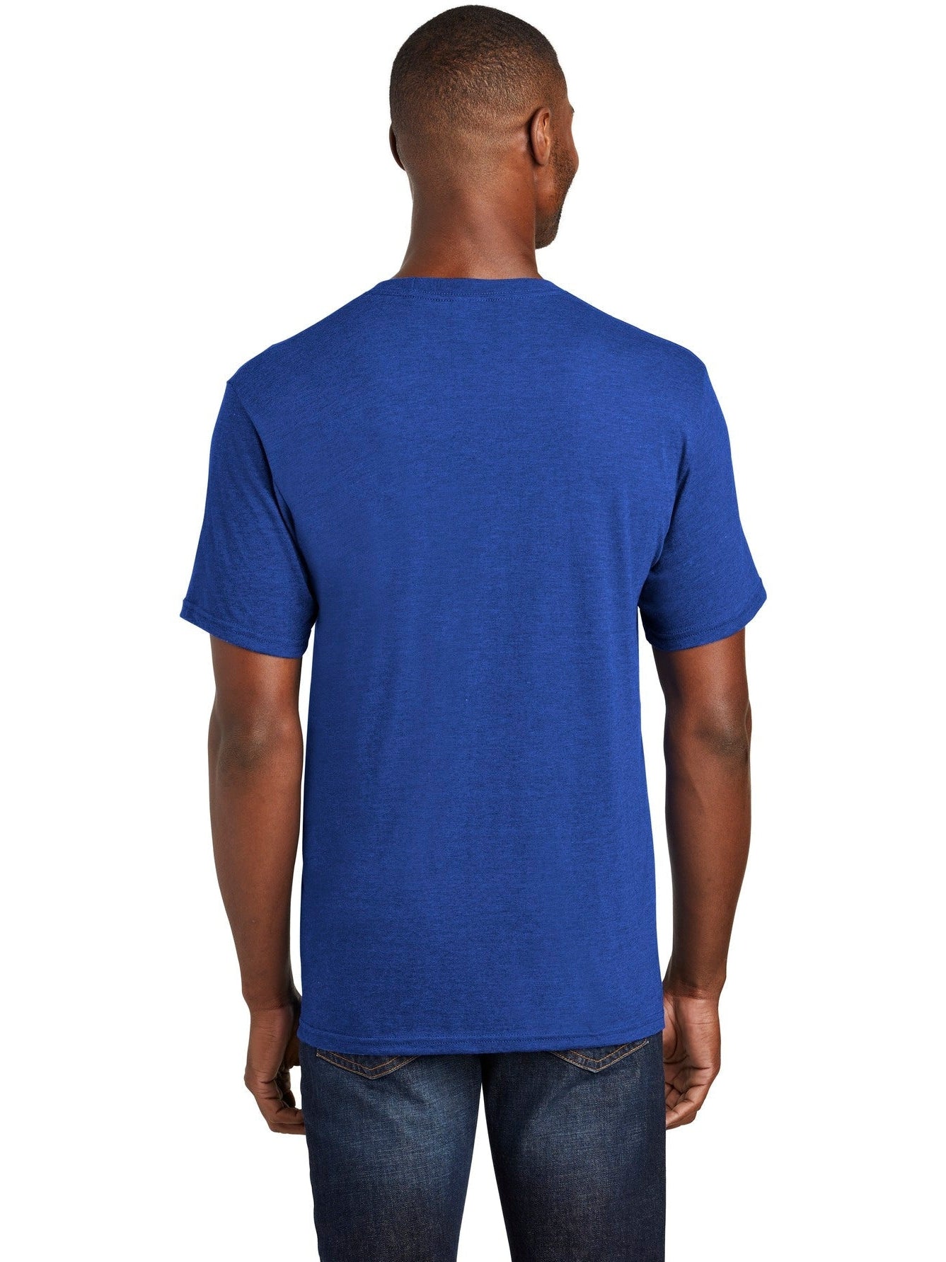 no-logo Port & Company Fan Favorite Blend Tee-Regular-Port & Company-Thread Logic