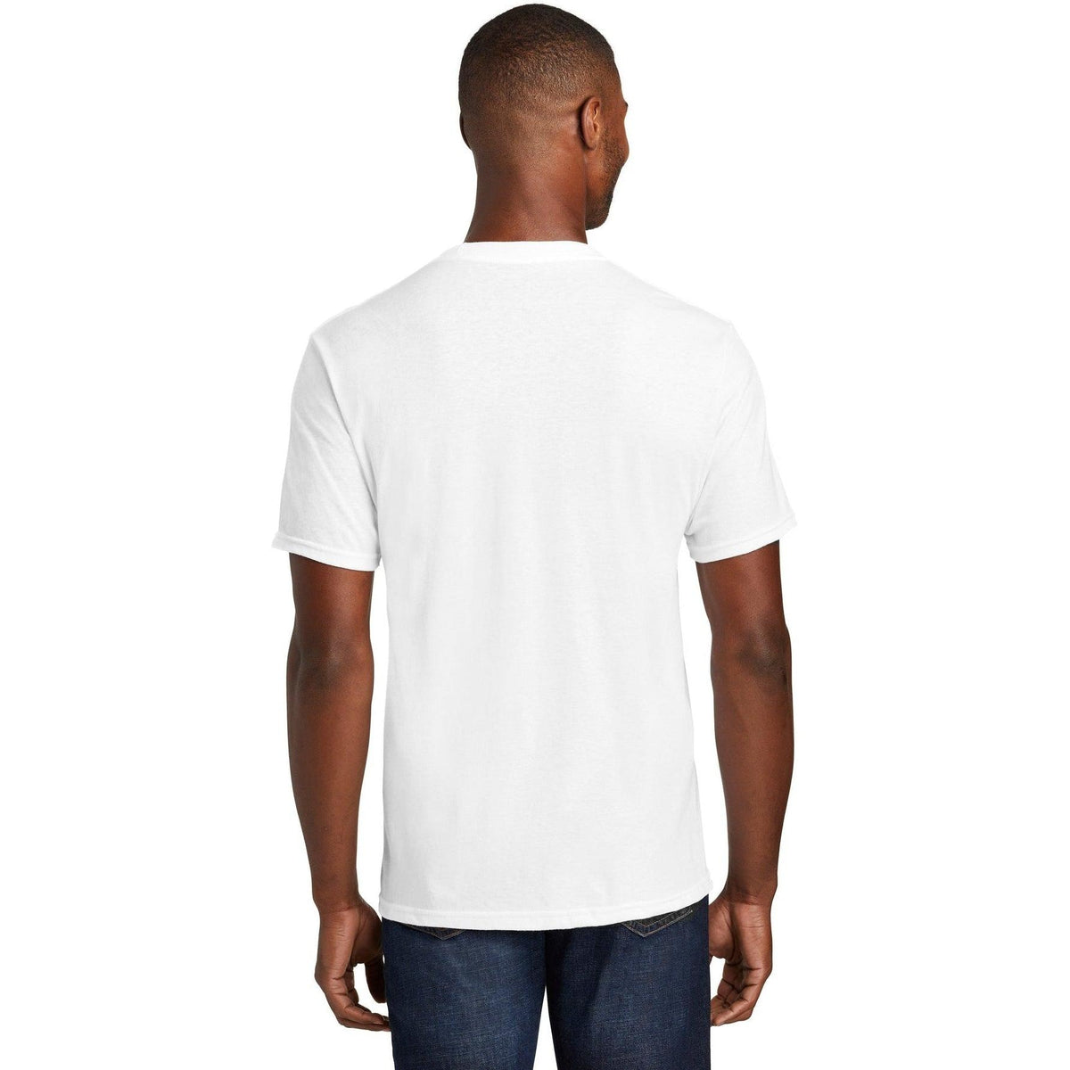 no-logo Port & Company Fan Favorite Blend Tee-Regular-Port & Company-Thread Logic