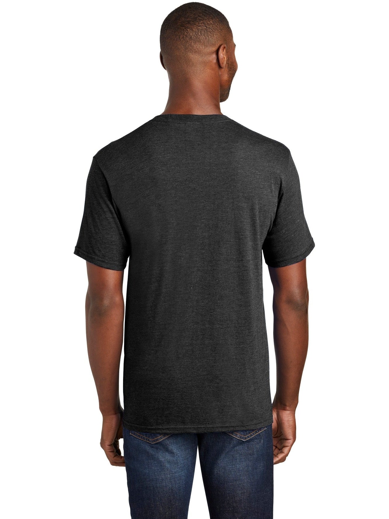 no-logo Port & Company Fan Favorite Blend Tee-Regular-Port & Company-Thread Logic
