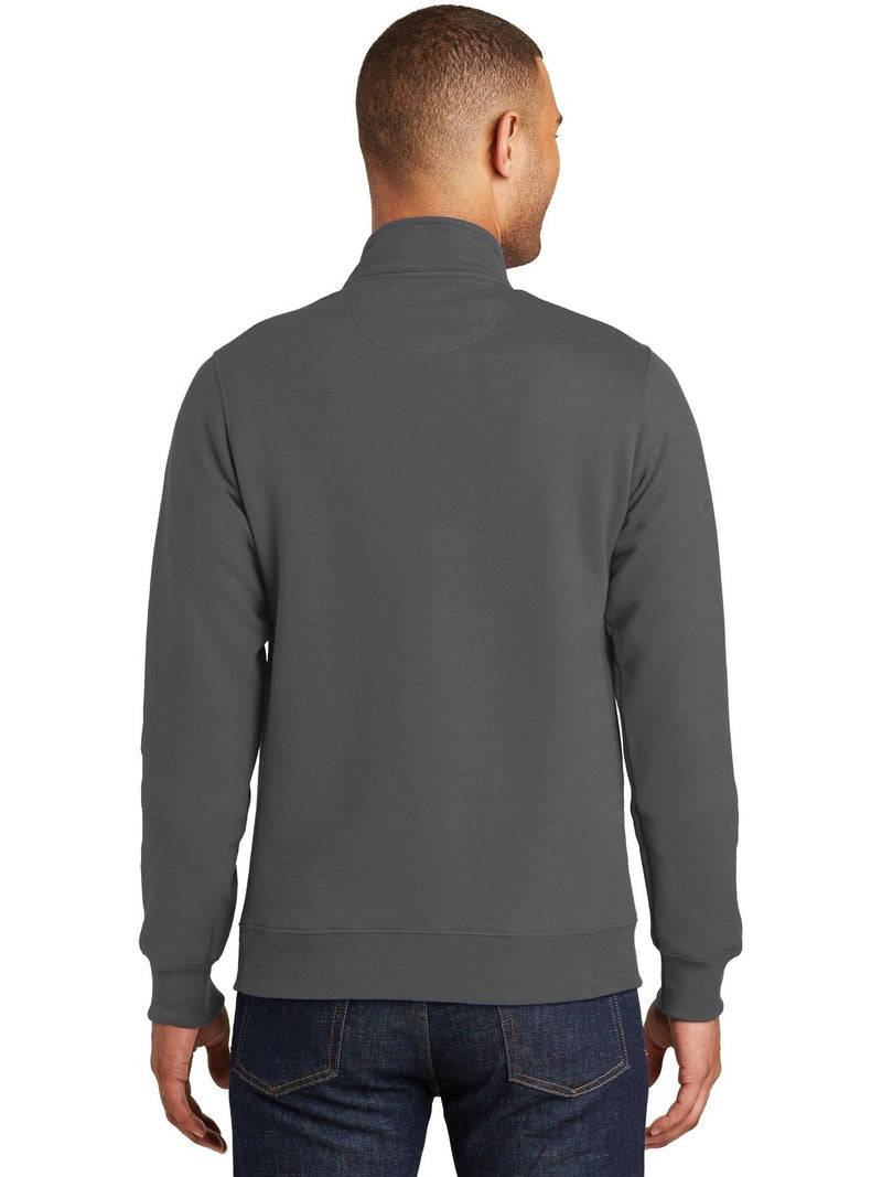 no-logo Port & Company Fan Favorite Fleece 1/4-Zip Pullover Sweatshirt-Regular-Port & Company-Thread Logic