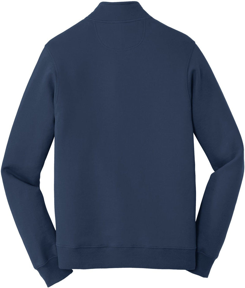 no-logo Port & Company Fan Favorite Fleece 1/4-Zip Pullover Sweatshirt-Regular-Port & Company-Thread Logic