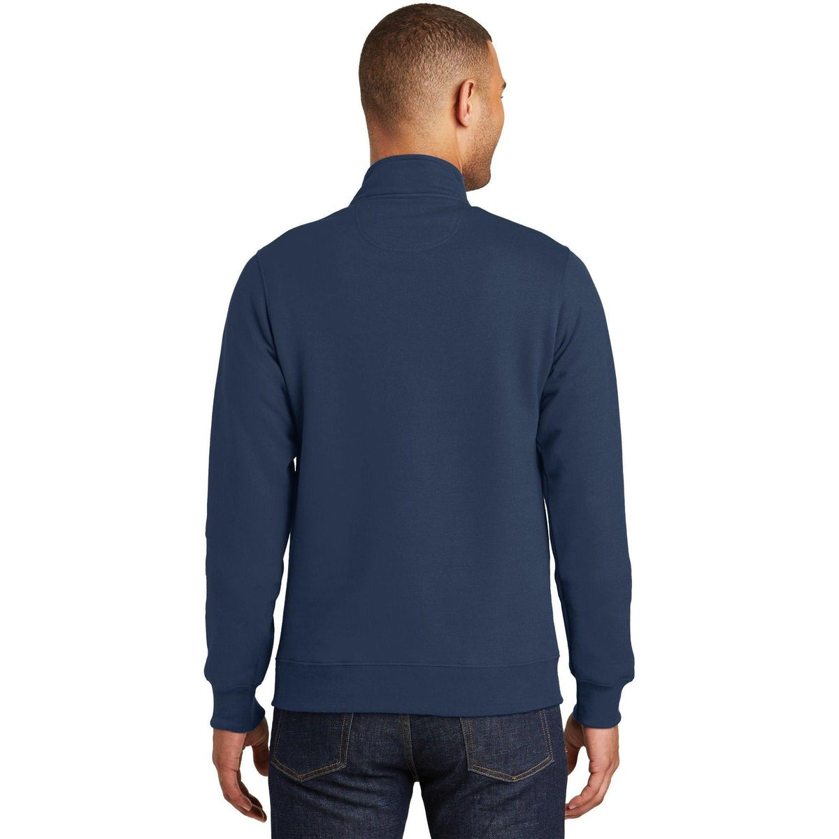 no-logo Port & Company Fan Favorite Fleece 1/4-Zip Pullover Sweatshirt-Regular-Port & Company-Thread Logic
