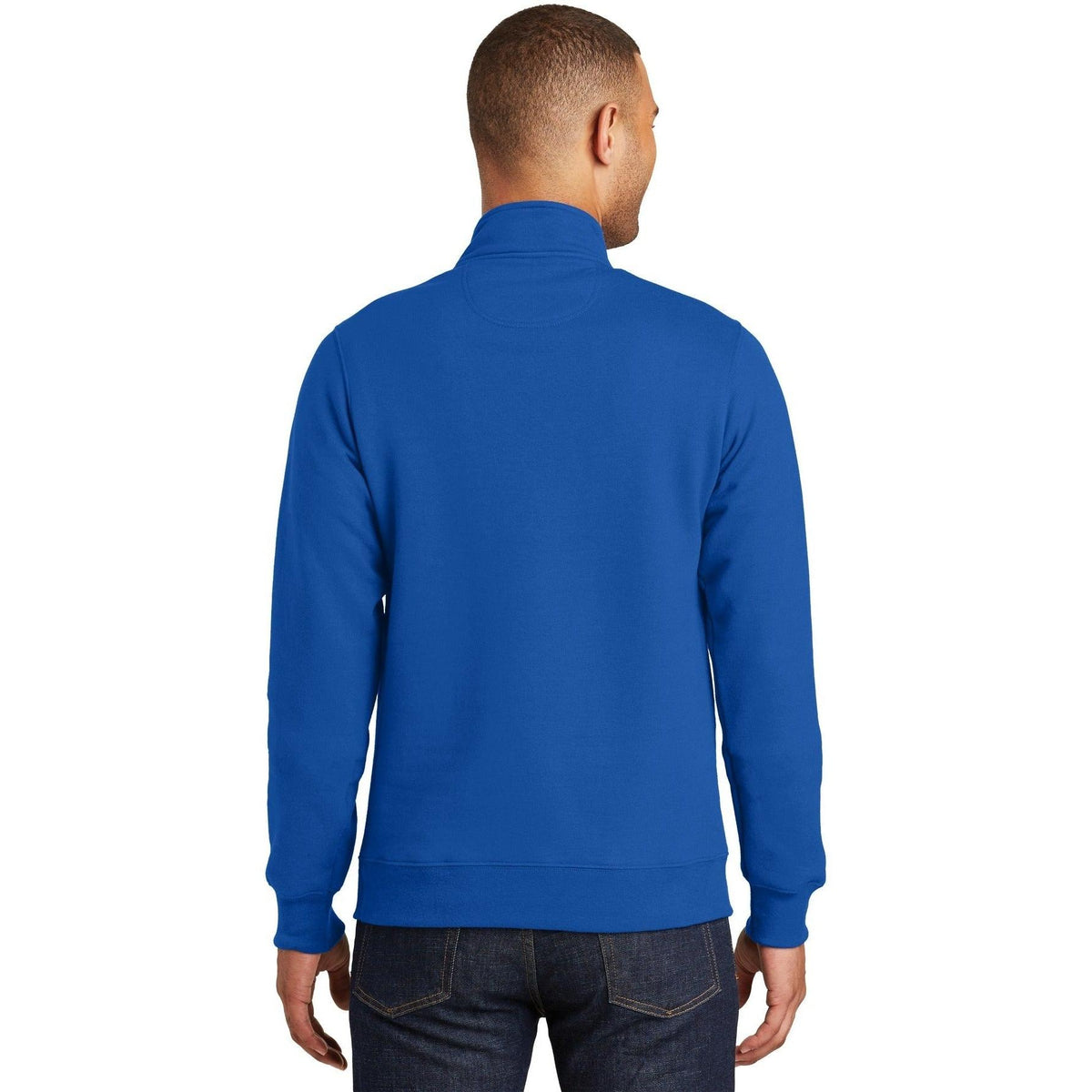 no-logo Port & Company Fan Favorite Fleece 1/4-Zip Pullover Sweatshirt-Regular-Port & Company-Thread Logic