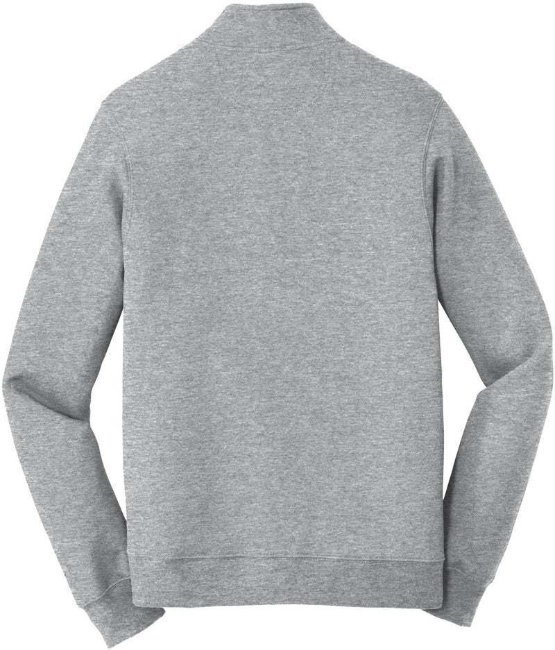 no-logo Port & Company Fan Favorite Fleece 1/4-Zip Pullover Sweatshirt-Regular-Port & Company-Thread Logic