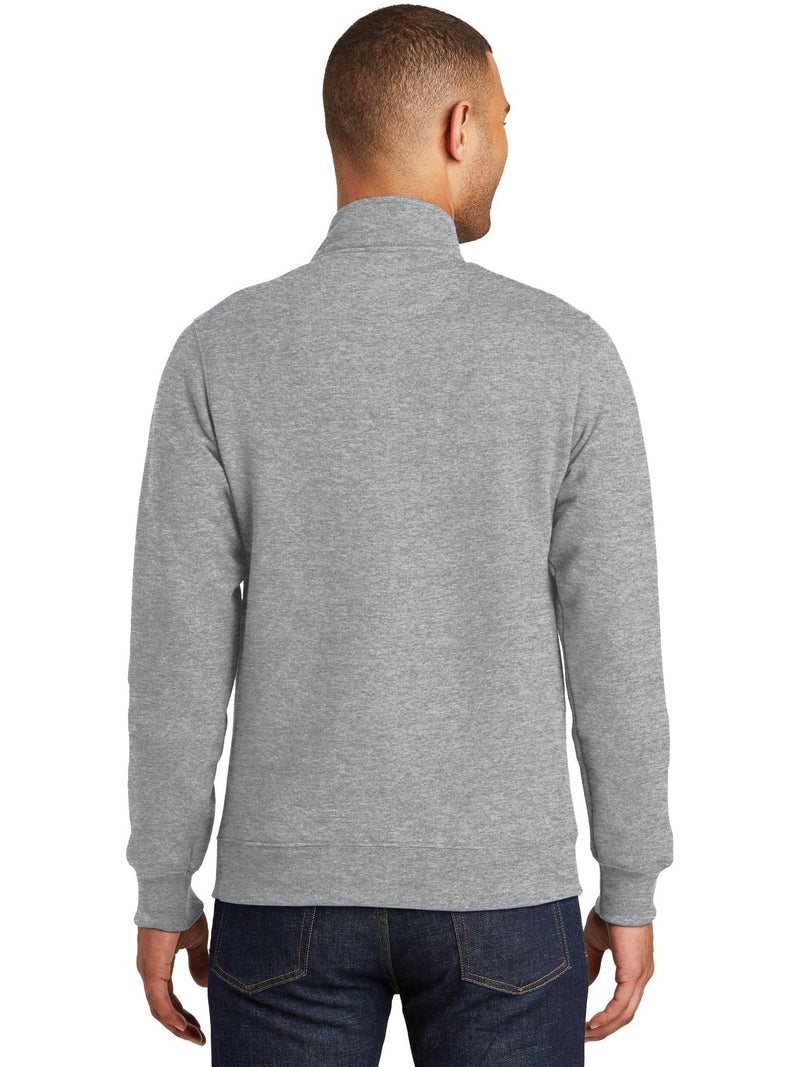 no-logo Port & Company Fan Favorite Fleece 1/4-Zip Pullover Sweatshirt-Regular-Port & Company-Thread Logic