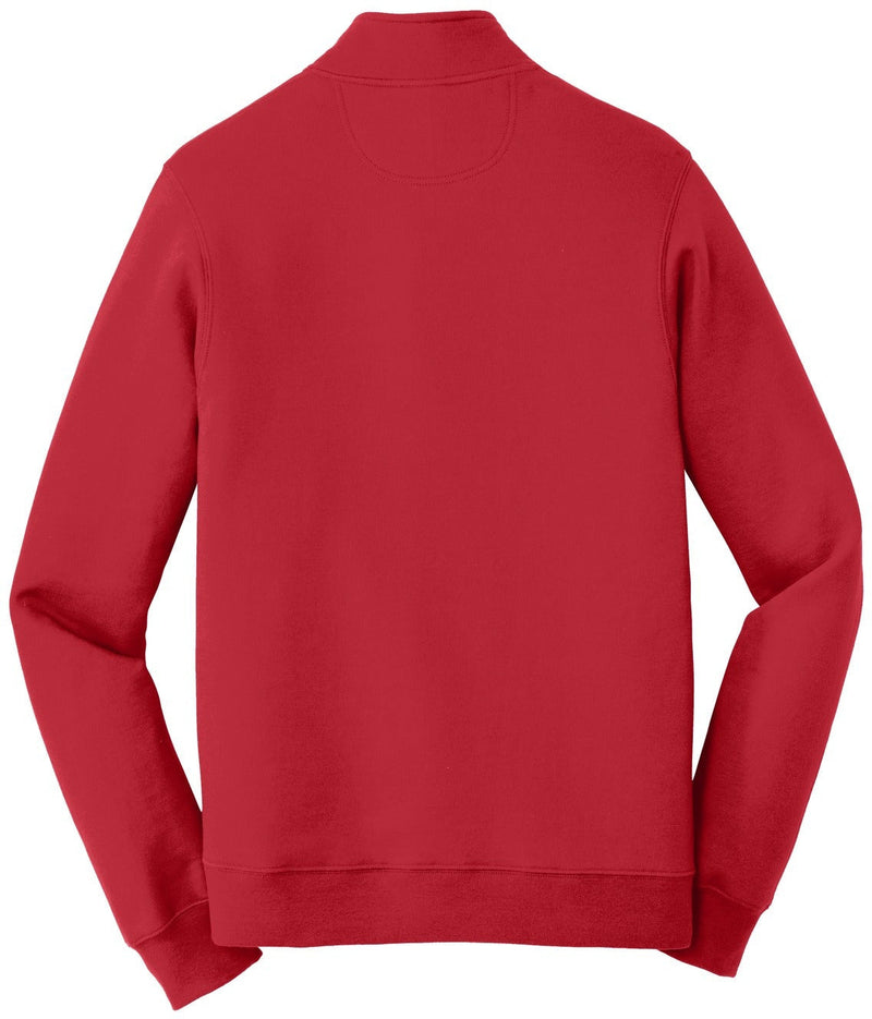 no-logo Port & Company Fan Favorite Fleece 1/4-Zip Pullover Sweatshirt-Regular-Port & Company-Thread Logic
