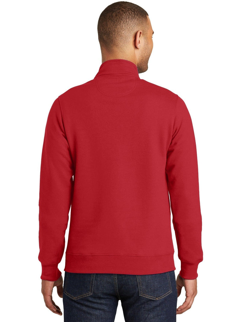 no-logo Port & Company Fan Favorite Fleece 1/4-Zip Pullover Sweatshirt-Regular-Port & Company-Thread Logic