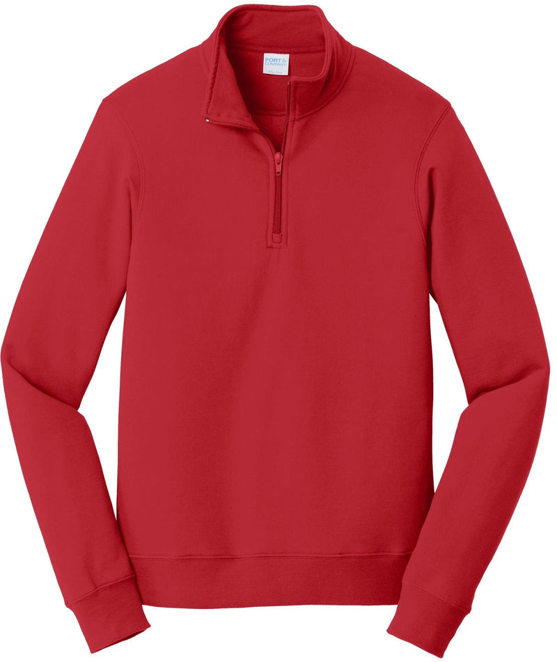 Port & Company Fan Favorite Fleece 1/4-Zip Pullover Sweatshirt