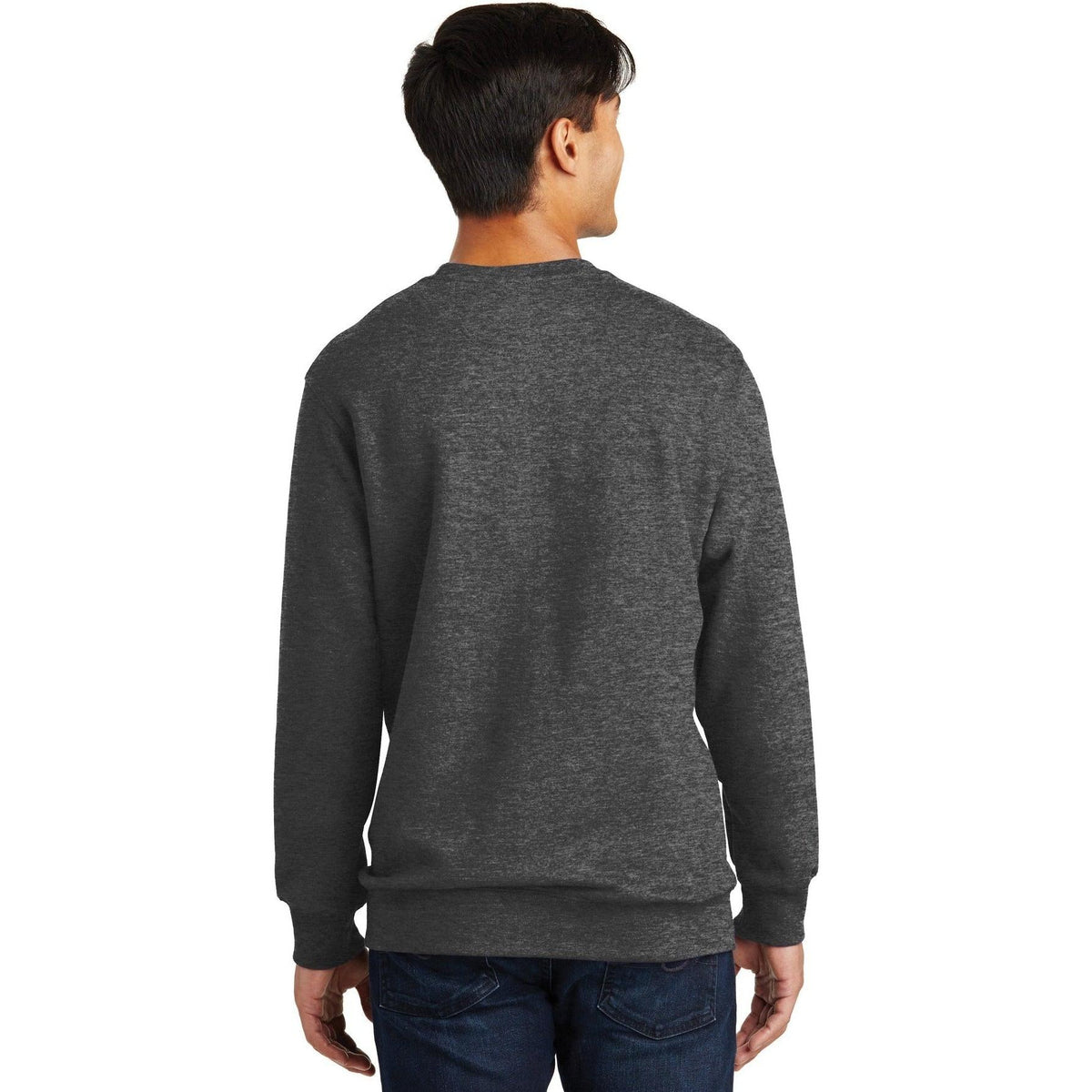 no-logo Port & Company Fan Favorite Fleece Crewneck Sweatshirt-Regular-Port & Company-Thread Logic