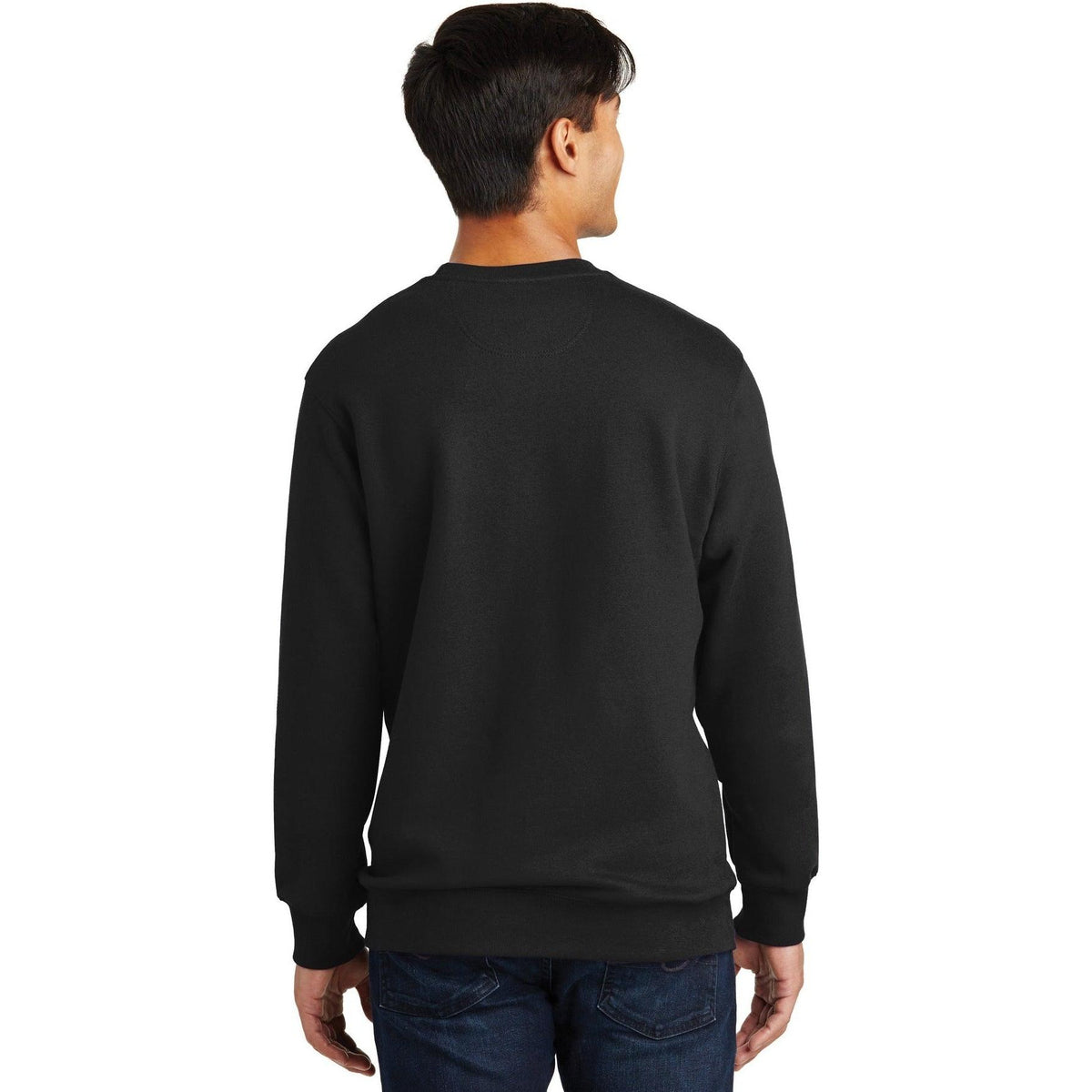 no-logo Port & Company Fan Favorite Fleece Crewneck Sweatshirt-Regular-Port & Company-Thread Logic