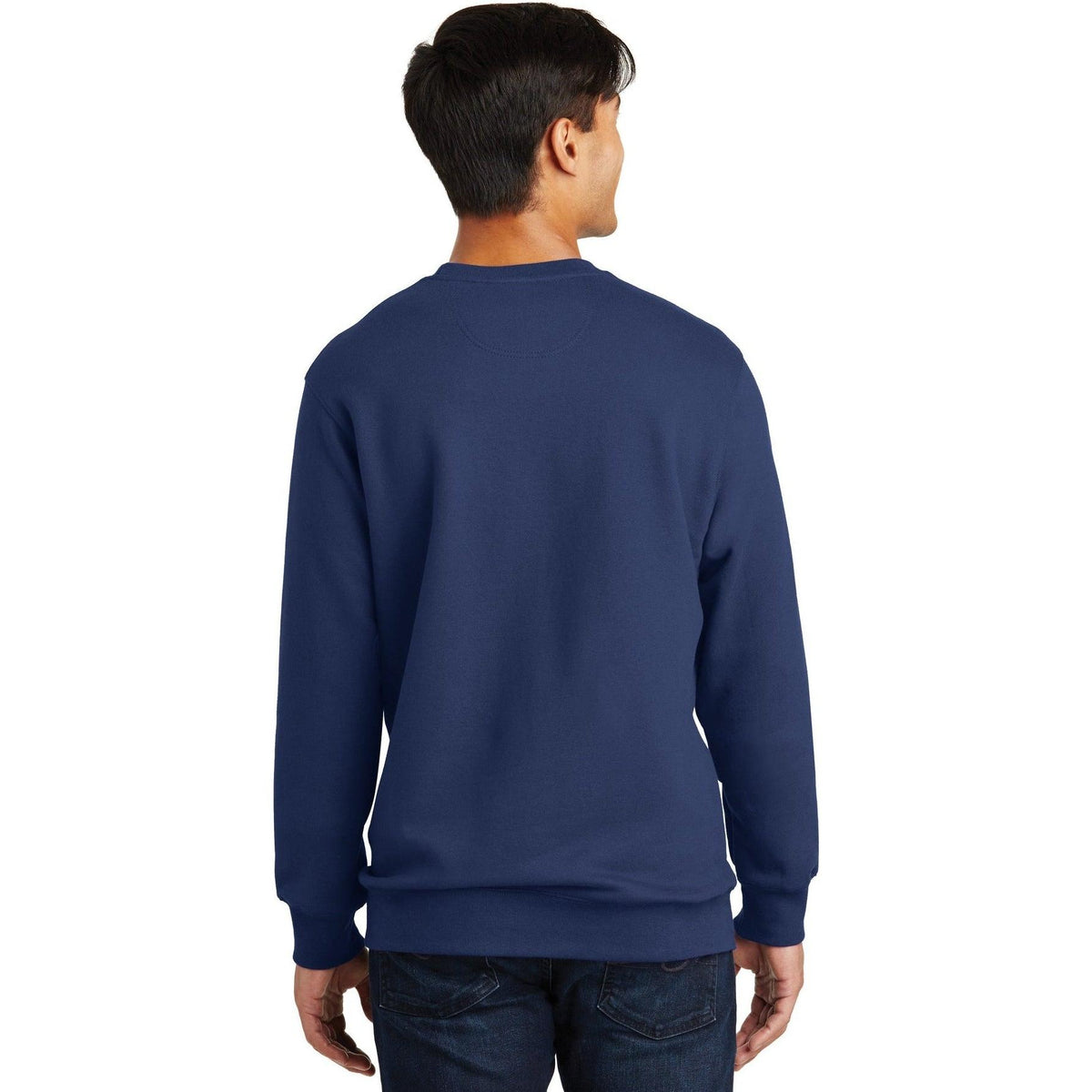 no-logo Port & Company Fan Favorite Fleece Crewneck Sweatshirt-Regular-Port & Company-Thread Logic