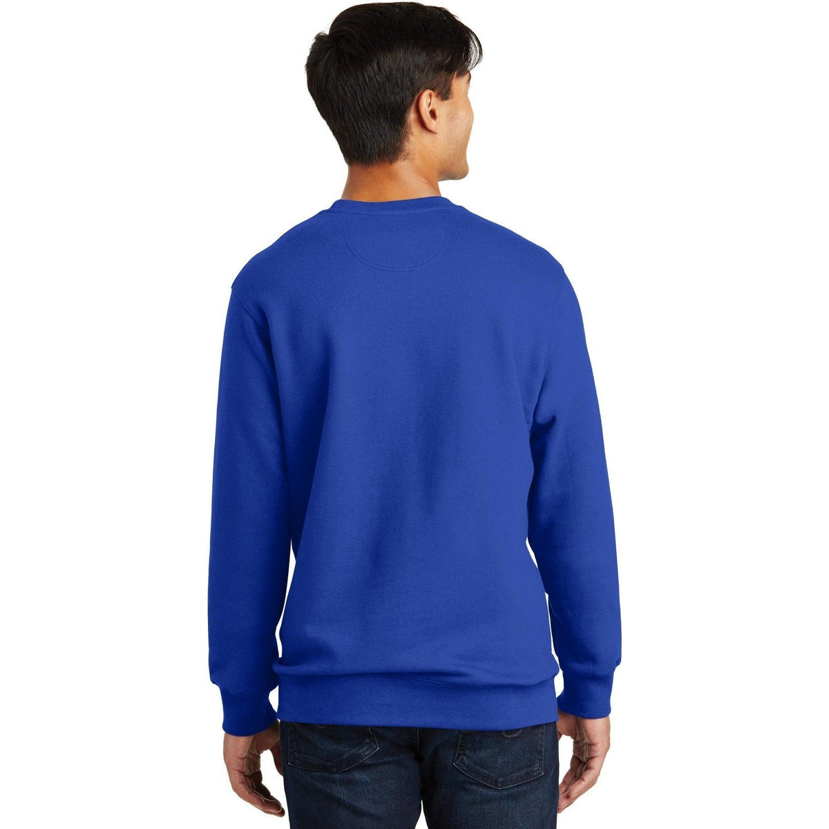 no-logo Port & Company Fan Favorite Fleece Crewneck Sweatshirt-Regular-Port & Company-Thread Logic