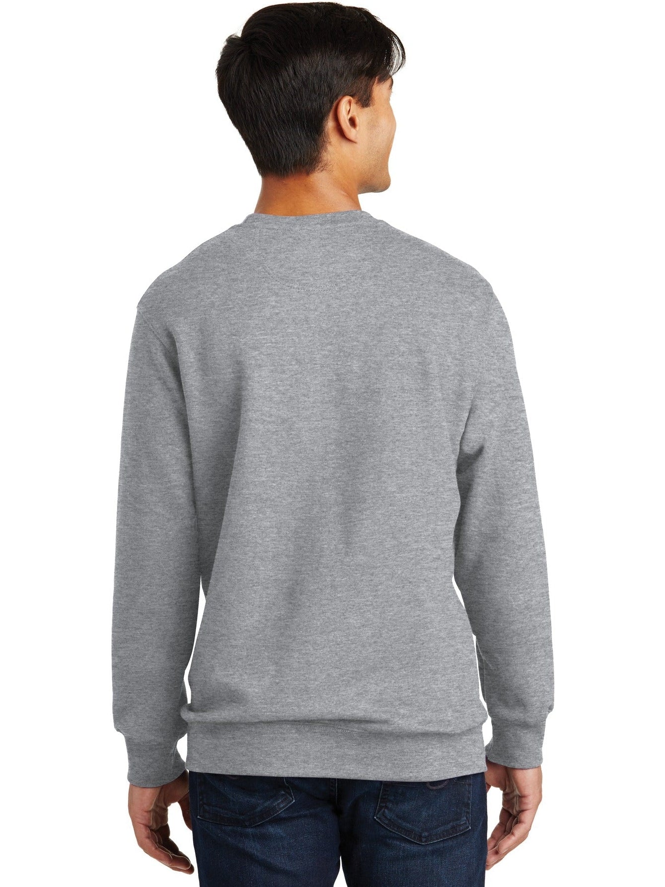 no-logo Port & Company Fan Favorite Fleece Crewneck Sweatshirt-Regular-Port & Company-Thread Logic