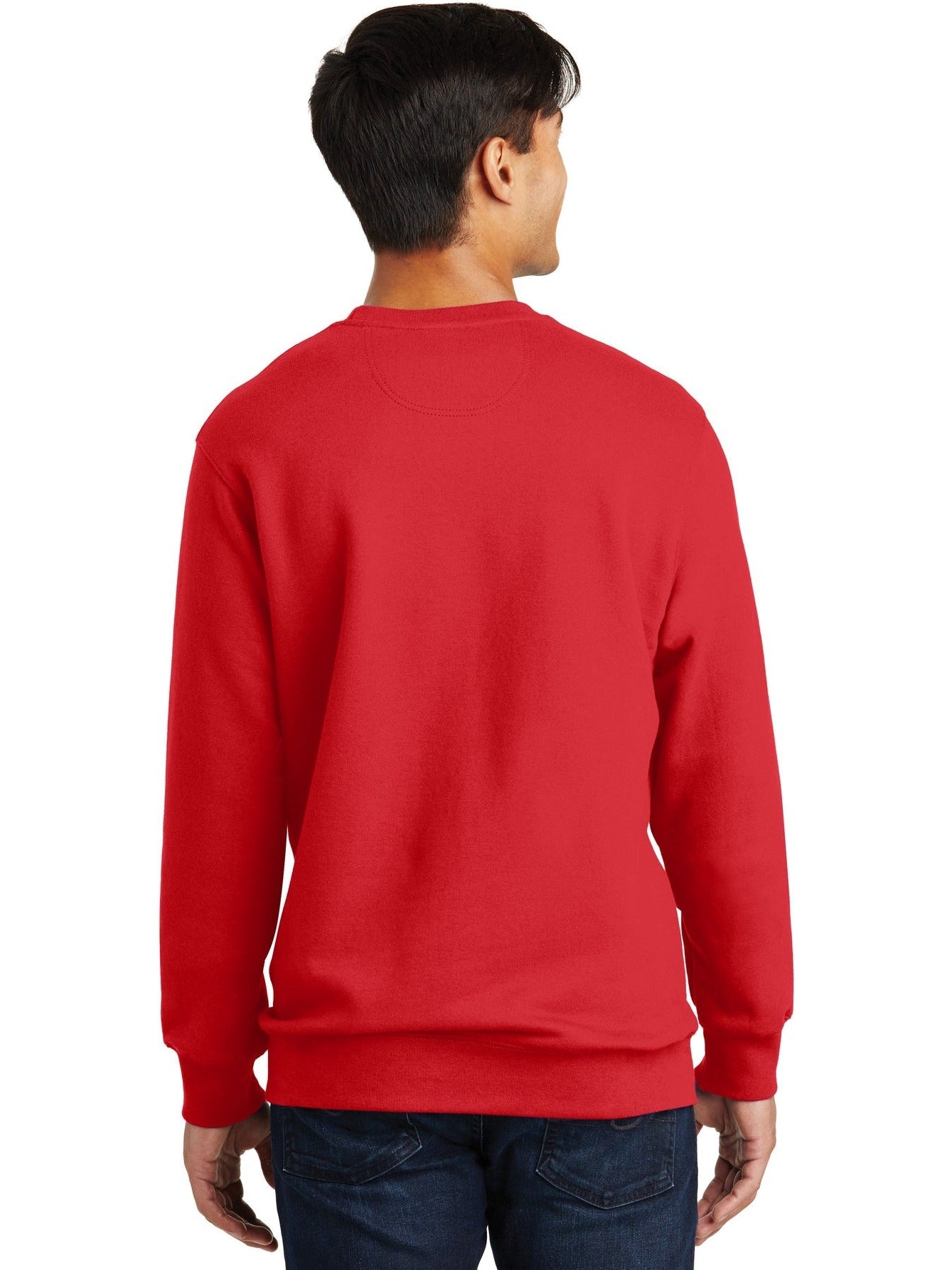no-logo Port & Company Fan Favorite Fleece Crewneck Sweatshirt-Regular-Port & Company-Thread Logic