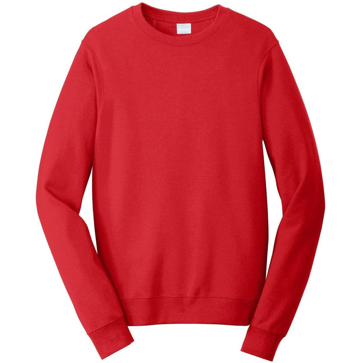 no-logo Port & Company Fan Favorite Fleece Crewneck Sweatshirt