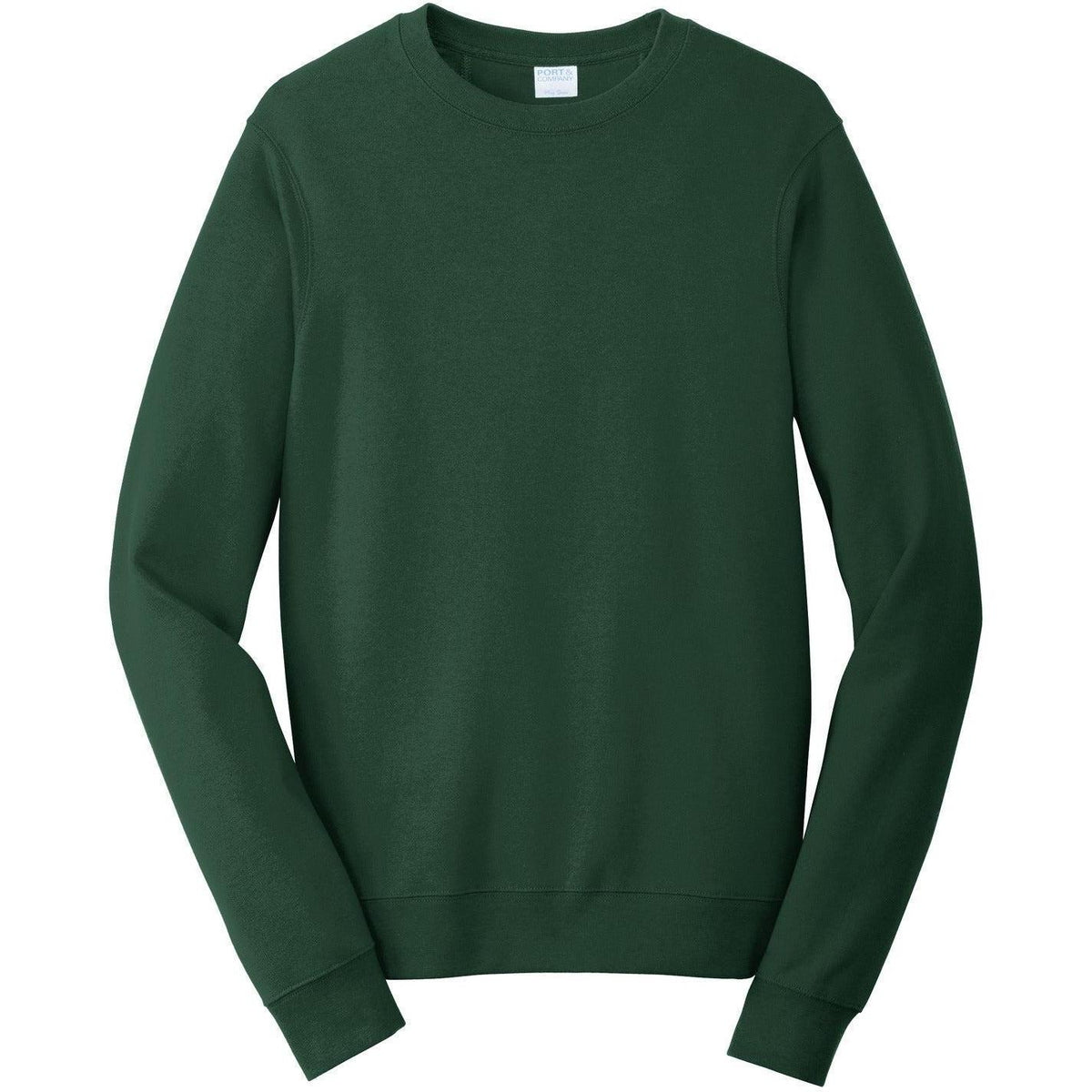 no-logo Port & Company Fan Favorite Fleece Crewneck Sweatshirt