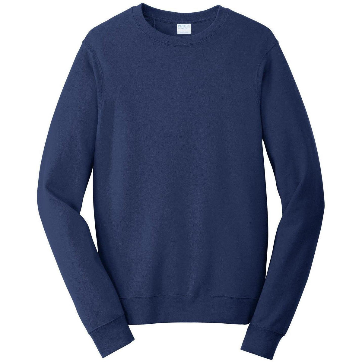 no-logo Port & Company Fan Favorite Fleece Crewneck Sweatshirt