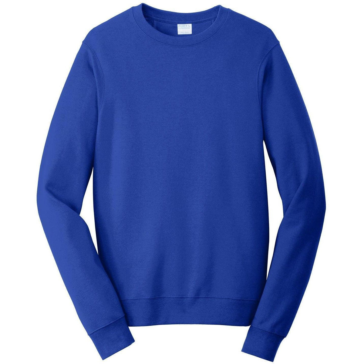 no-logo Port & Company Fan Favorite Fleece Crewneck Sweatshirt