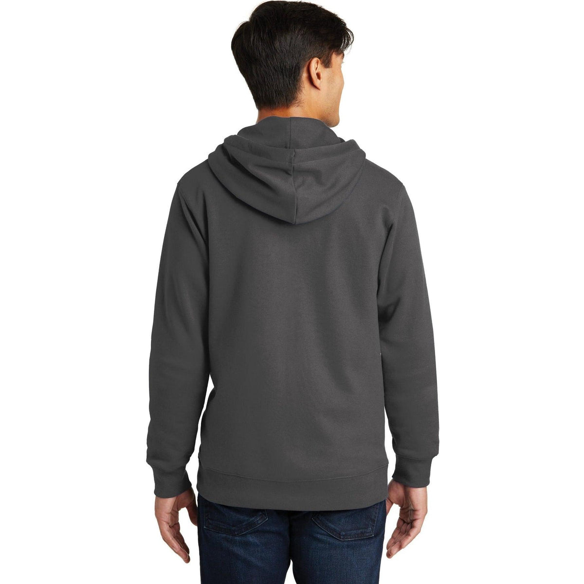 no-logo Port & Company Fan Favorite Fleece Full-Zip Hooded Sweatshirt-Regular-Port & Company-Thread Logic