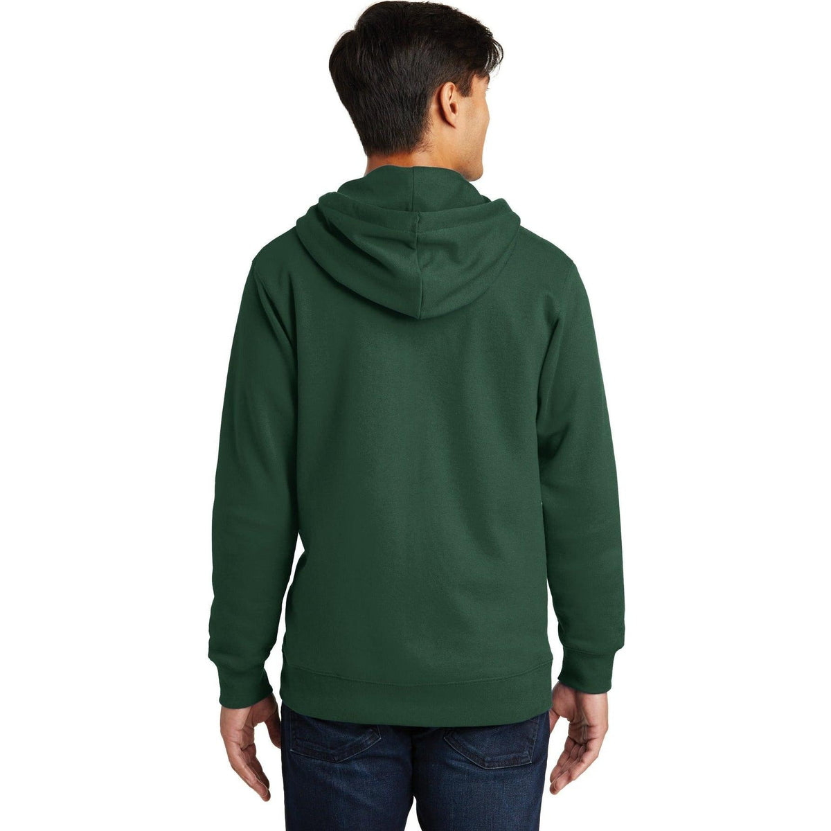 no-logo Port & Company Fan Favorite Fleece Full-Zip Hooded Sweatshirt-Regular-Port & Company-Thread Logic
