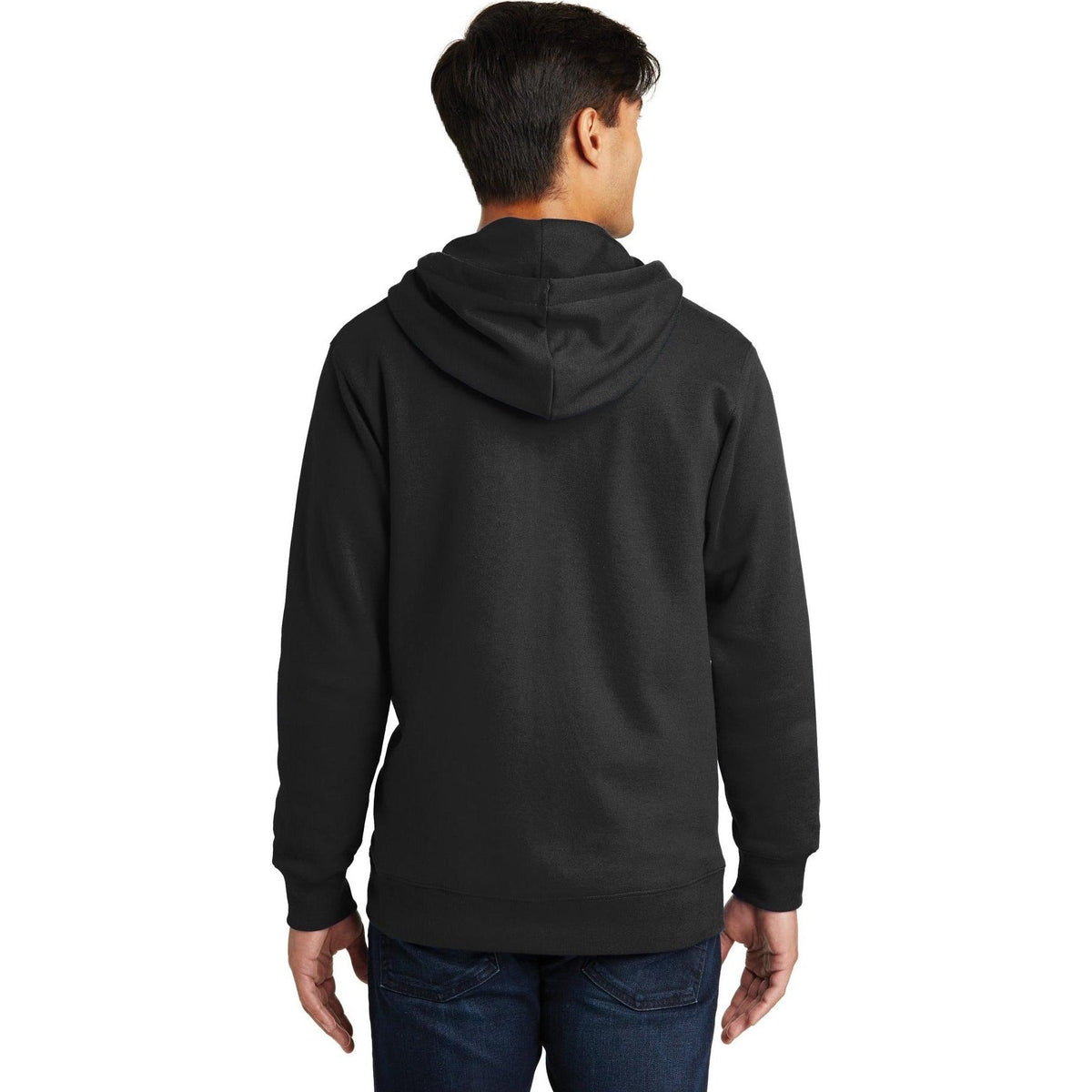 no-logo Port & Company Fan Favorite Fleece Full-Zip Hooded Sweatshirt-Regular-Port & Company-Thread Logic