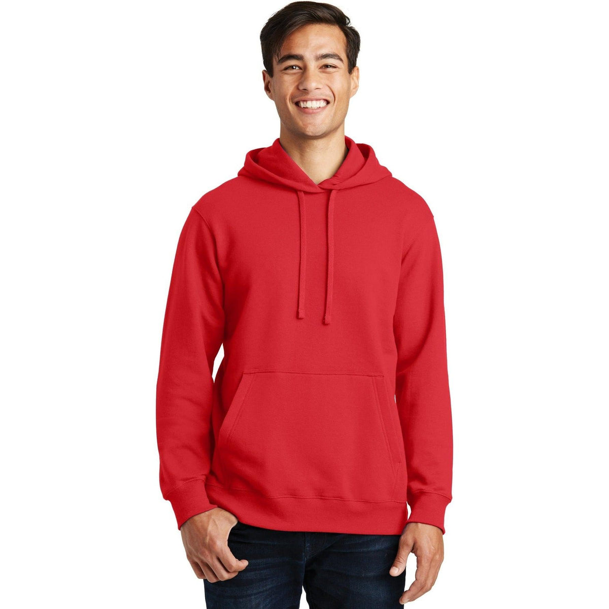no-logo Port & Company Fan Favorite Fleece Pullover Hooded Sweatshirt-Regular-Port & Company-Thread Logic