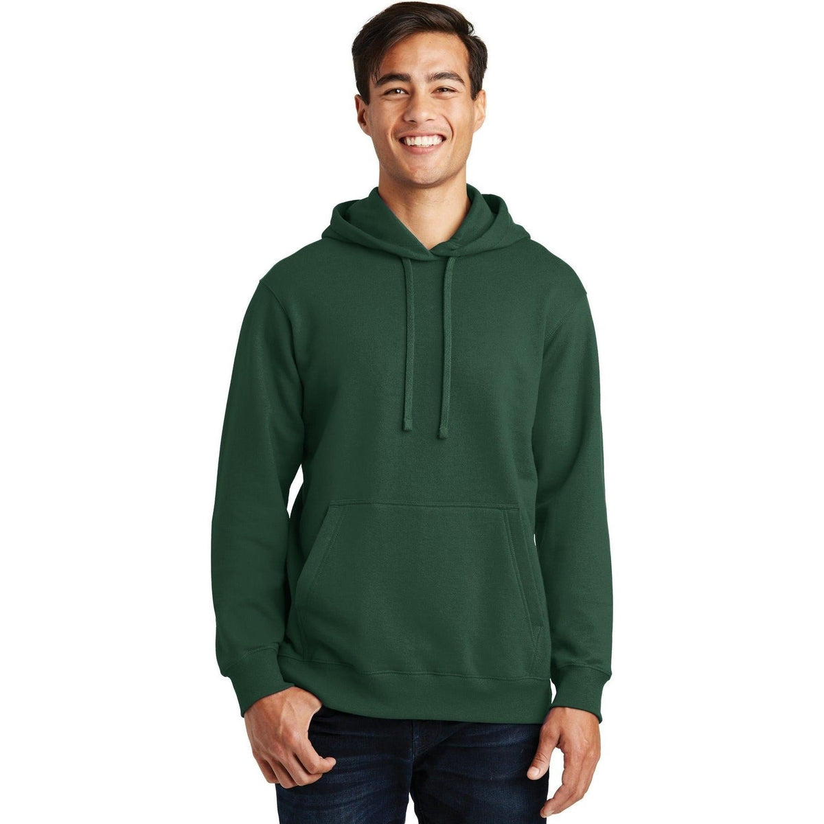 no-logo Port & Company Fan Favorite Fleece Pullover Hooded Sweatshirt-Regular-Port & Company-Thread Logic
