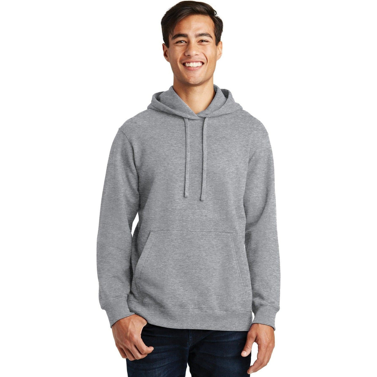 no-logo Port & Company Fan Favorite Fleece Pullover Hooded Sweatshirt-Regular-Port & Company-Thread Logic