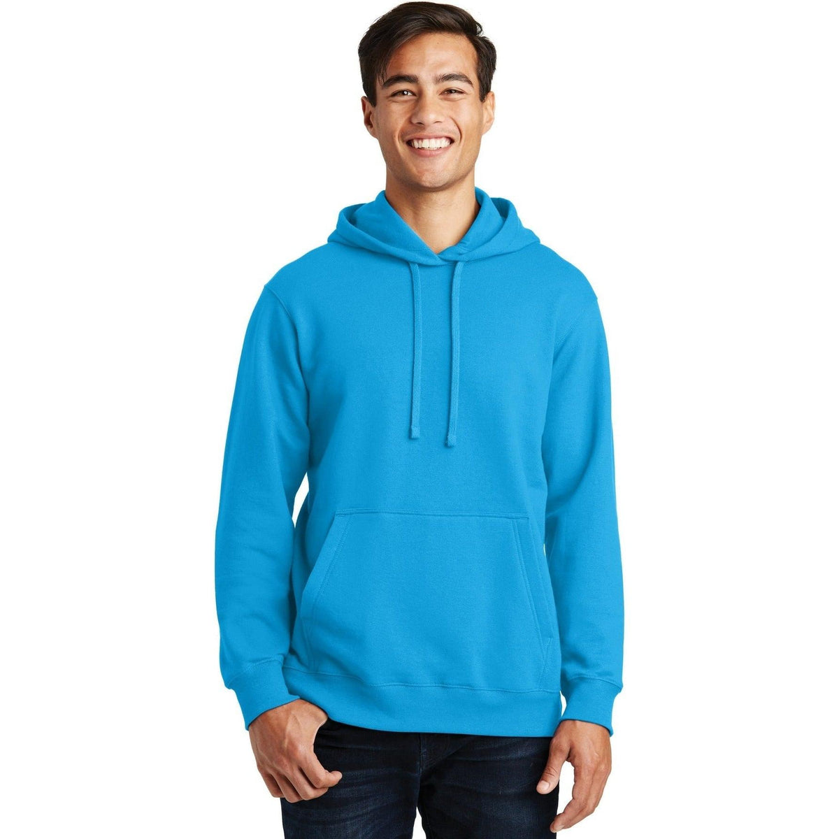 no-logo Port & Company Fan Favorite Fleece Pullover Hooded Sweatshirt-Regular-Port & Company-Thread Logic