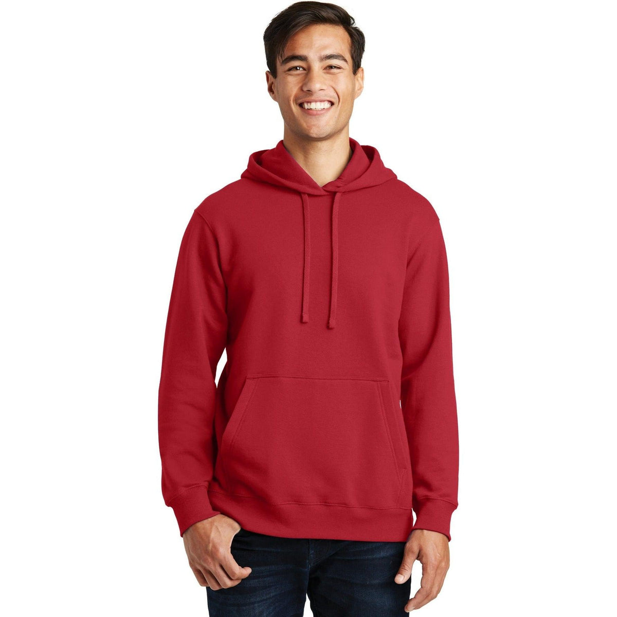 no-logo Port & Company Fan Favorite Fleece Pullover Hooded Sweatshirt-Regular-Port & Company-Thread Logic