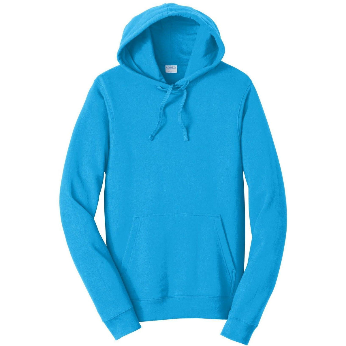 no-logo Port & Company Fan Favorite Fleece Pullover Hooded Sweatshirt