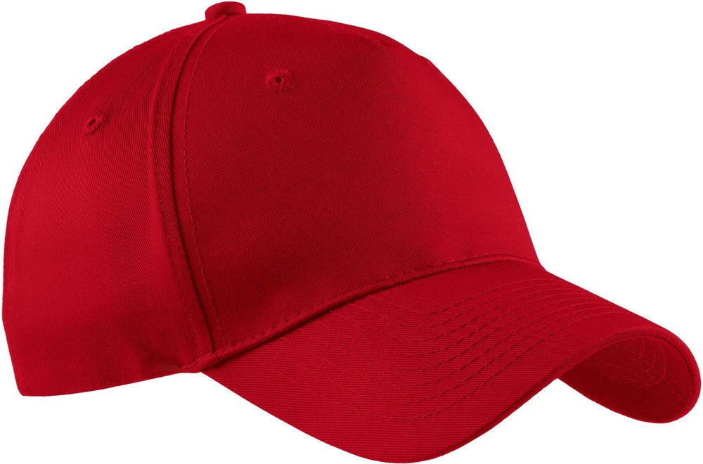 Port & Company Five-Panel Twill Cap 