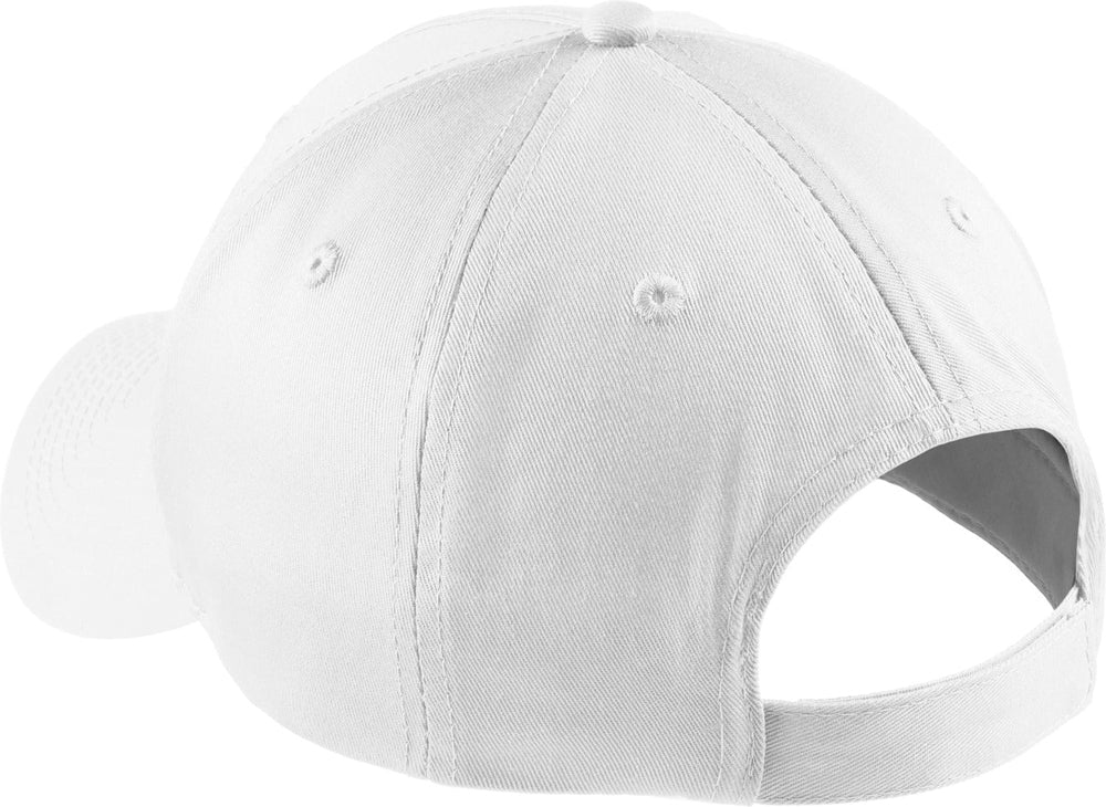 no-logo Port & Company Five-Panel Twill Cap-Regular-Port & Company-Thread Logic 