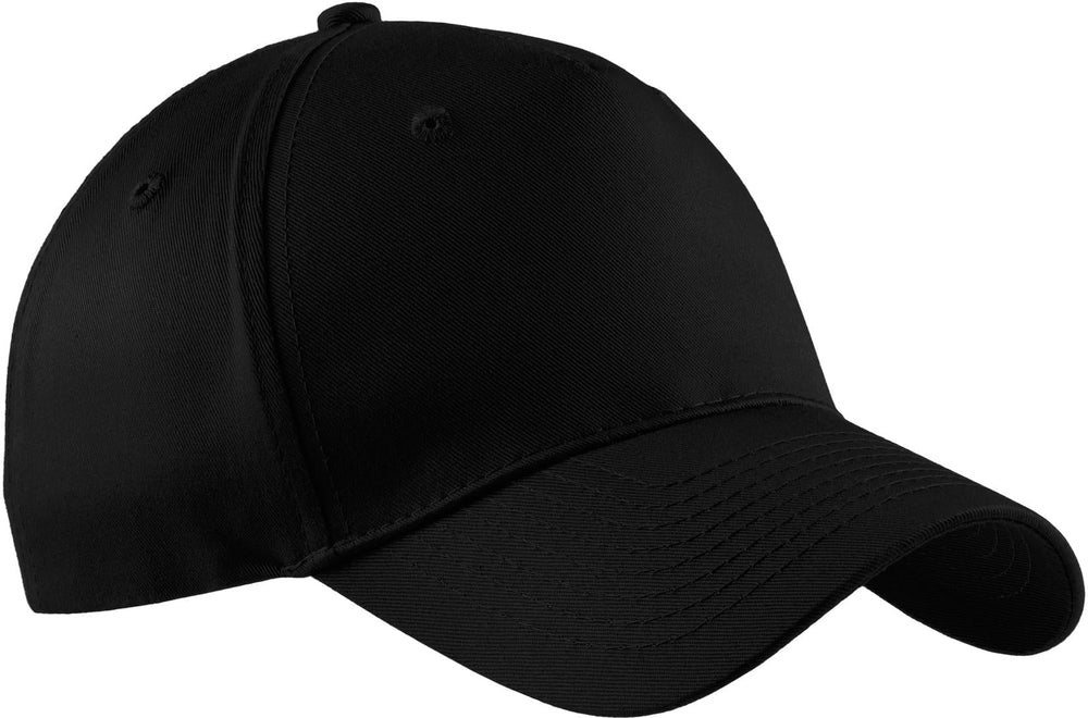 Port & Company Five-Panel Twill Cap 