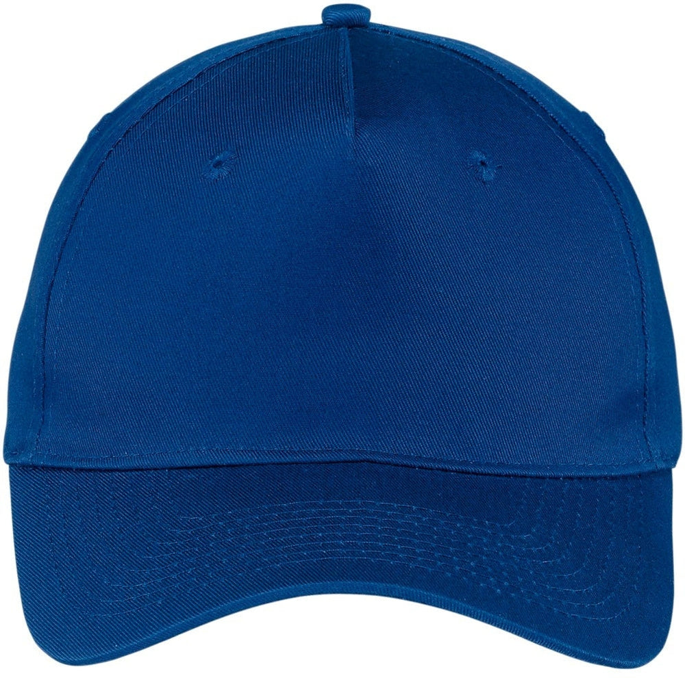 Port & Company Five-Panel Twill Cap-Regular-Port & Company-Royal-OSFA-Thread Logic 