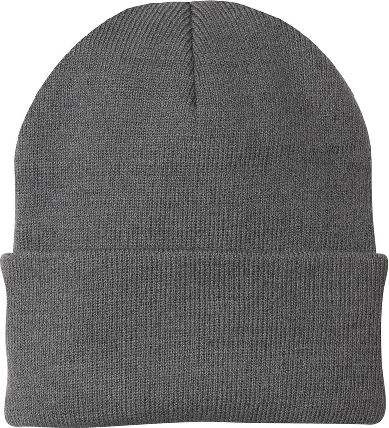 Port & Company Knit Cap-Regular-Port & Company-Athletic Oxford-Thread Logic
