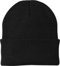 Port & Company Knit Cap-Regular-Port & Company-Black-Thread Logic