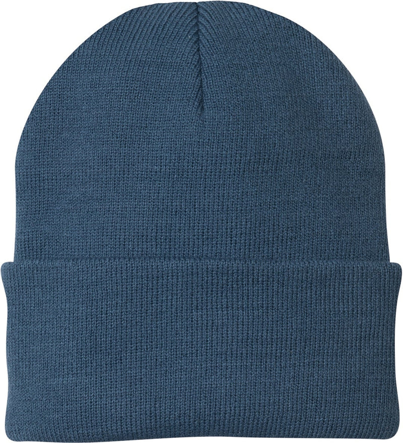 Port & Company Knit Cap-Regular-Port & Company-Millennium Blue-Thread Logic