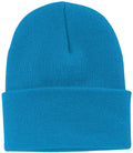 Port & Company Knit Cap-Regular-Port & Company-Neon Blue-Thread Logic