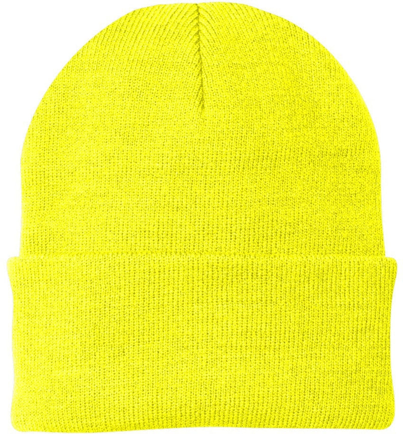 Port & Company Knit Cap-Regular-Port & Company-Neon Yellow-Thread Logic