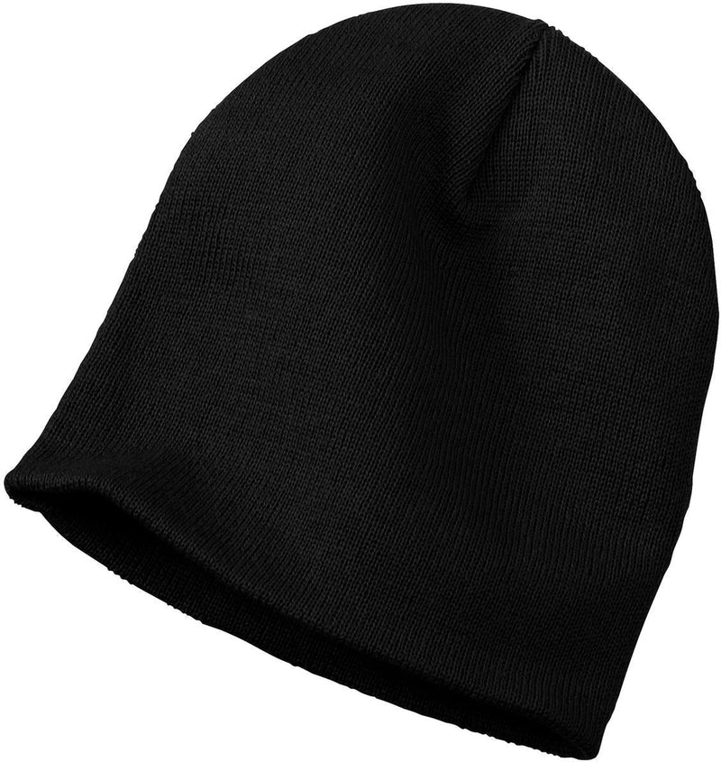 no-logo Port & Company Knit Skull Cap-Regular-Port & Company-Black-OSFA-Thread Logic 