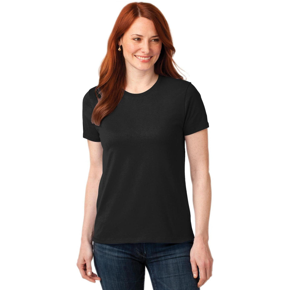 no-logo Port & Company Women's 50/50 T-Shirt-Polos-Port & Company-Thread Logic
