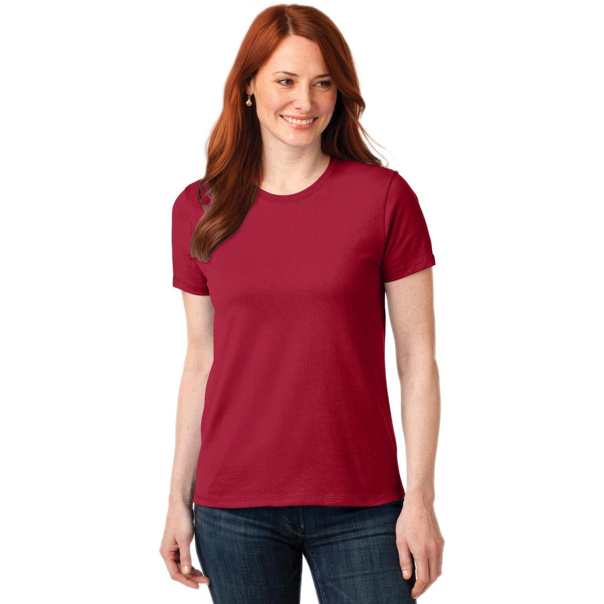 no-logo Port & Company Women's 50/50 T-Shirt-Polos-Port & Company-Thread Logic