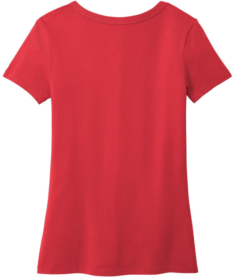 no-logo Port & Company Ladies Beach Wash Garment-Dyed V-Neck Tee-Apparel-Port & Company-Thread Logic