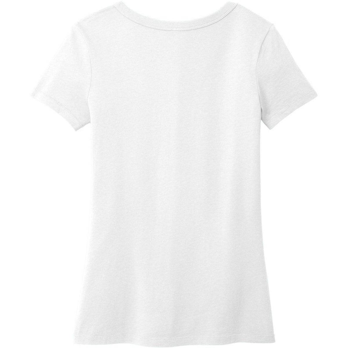 no-logo Port & Company Ladies Beach Wash Garment-Dyed V-Neck Tee-Apparel-Port & Company-Thread Logic
