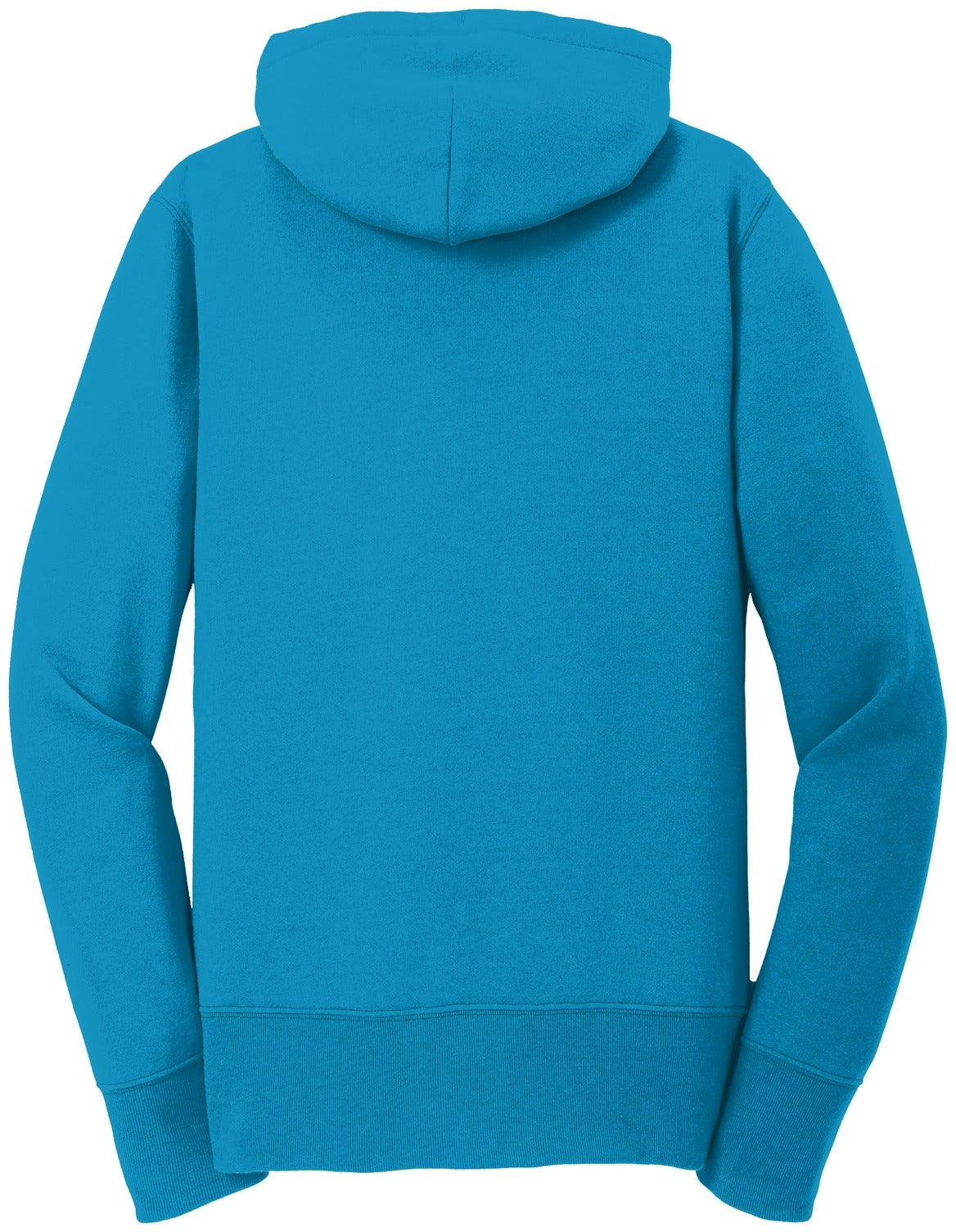 no-logo Port & Company Ladies Core Fleece Full-Zip Hooded Sweatshirt-Regular-Port & Company-Thread Logic