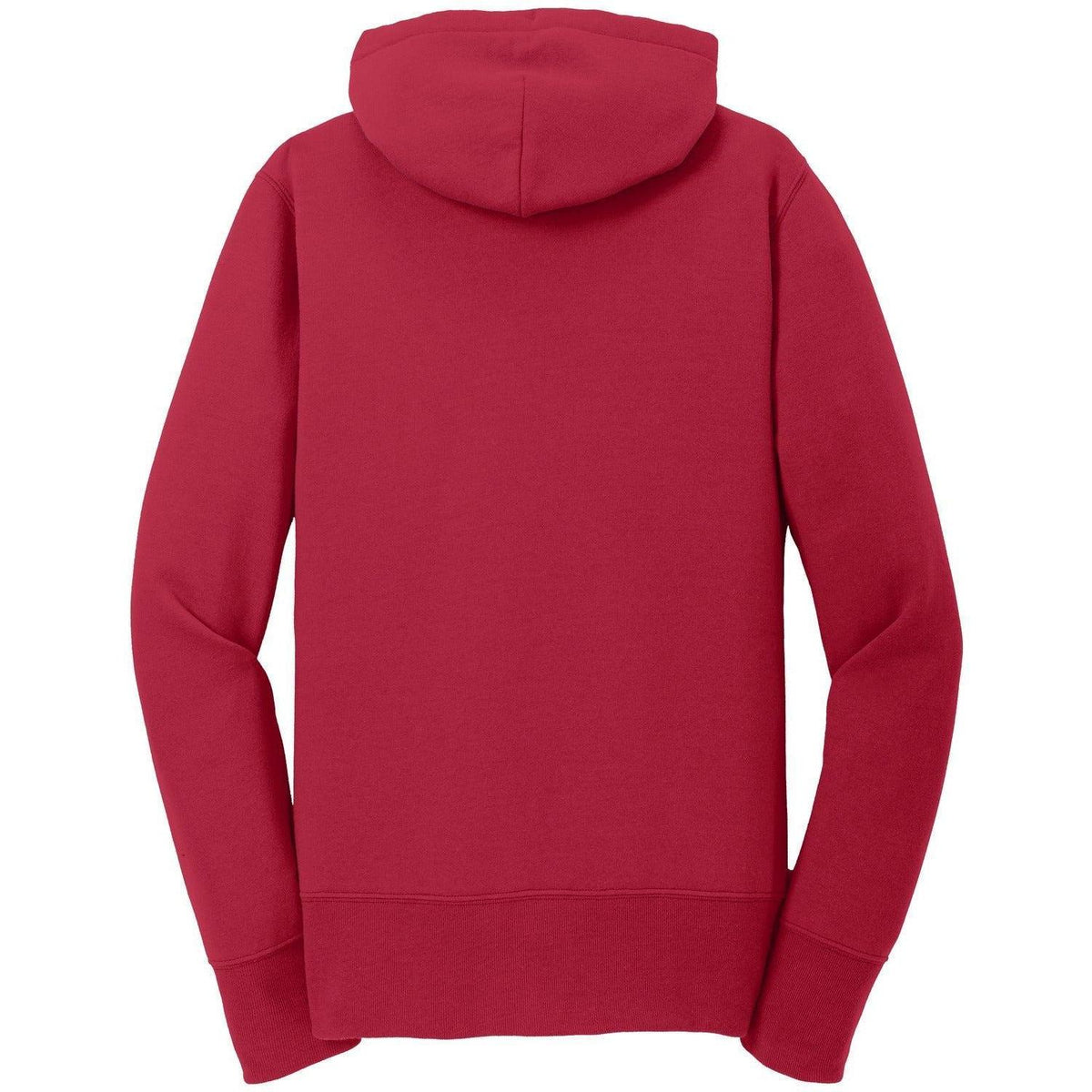 no-logo Port & Company Ladies Core Fleece Full-Zip Hooded Sweatshirt-Regular-Port & Company-Thread Logic